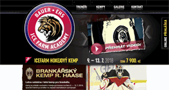 Desktop Screenshot of icefarm.cz
